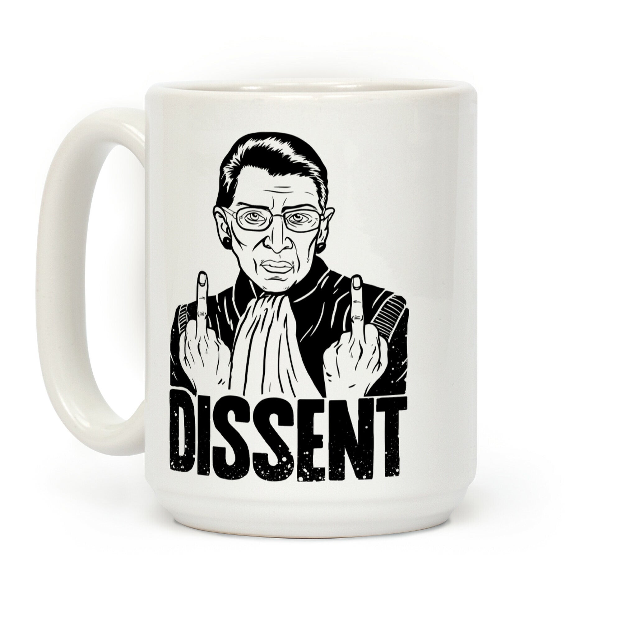 Ruth Bader Ginsburg Dissent Coffee Mug
